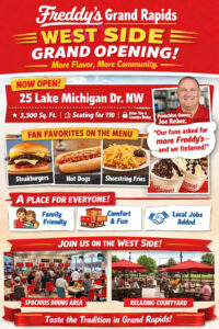 Freddy’s Expands in Grand Rapids: A Second Location Brings More Flavor to the West Side
