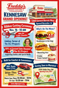 Freddy’s Frozen Custard & Steakburgers Opens in Kennesaw: A Sweet Addition to the Community
