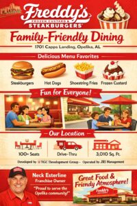 Freddy’s Opelika: A Fresh Chapter in Family-Friendly Dining