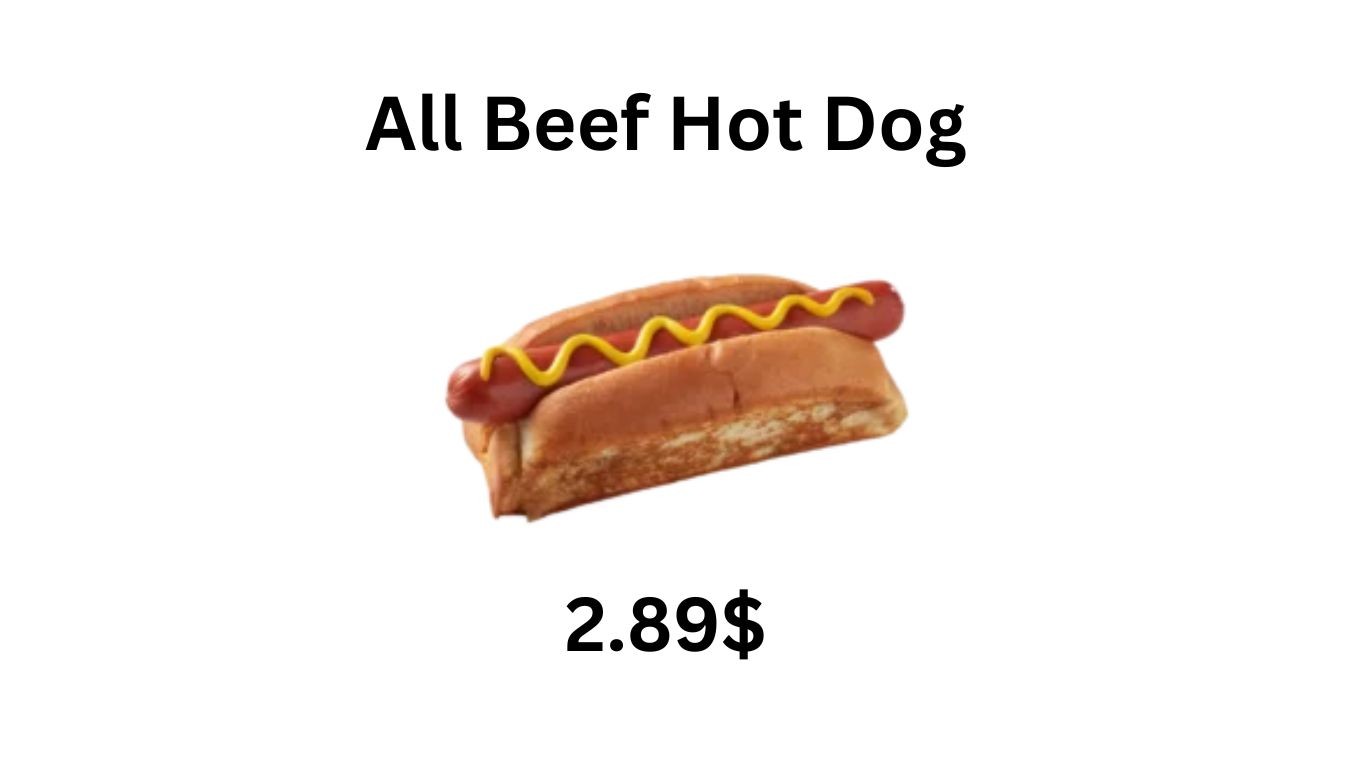 All Beef Hot Dog