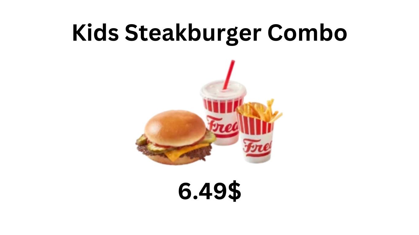 Kids Steakburger Combo
