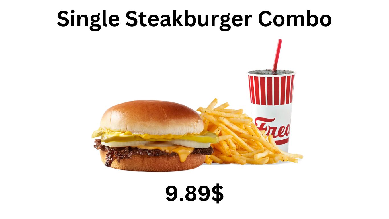 Single Steakburger Combo