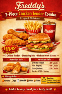 3-Piece Chicken Tender Combo