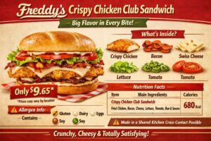 Crispy Chicken Club Sandwich
