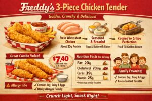 Freddy’s 3-Piece Chicken Tenders