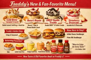 Freddy’s Adds New and Fan-Favorite Items to Its Menu