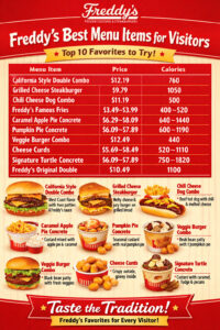 Freddy’s Best Menu Items