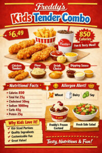 Freddy’s Kids Tender Combo