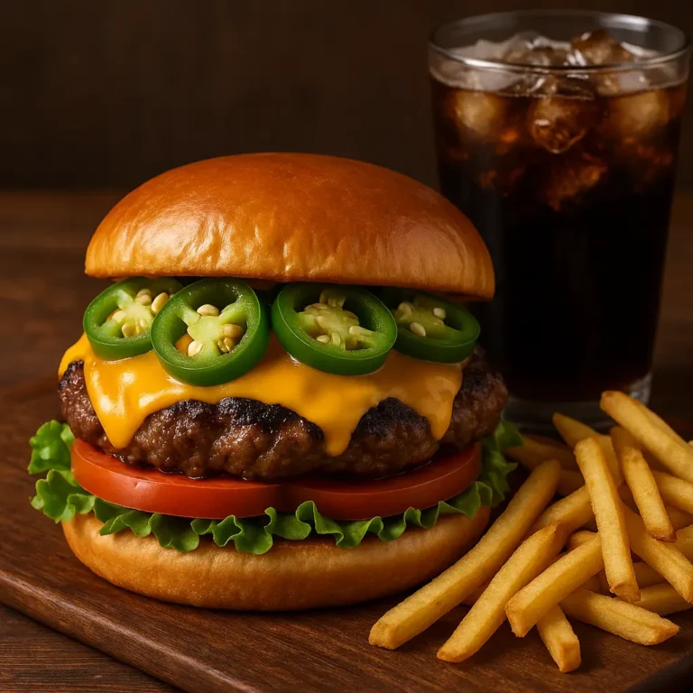 Freddy's Jalapeño Pepper Jack Double Combo