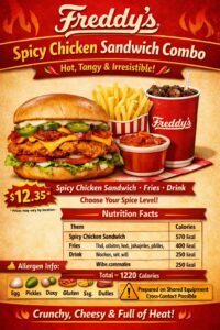 Spicy Chicken Sandwich Combo