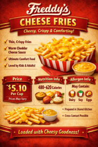 Freddy’s Cheese Fries