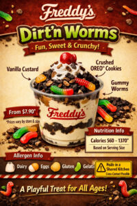 Freddy’s Dirt‘n Worms