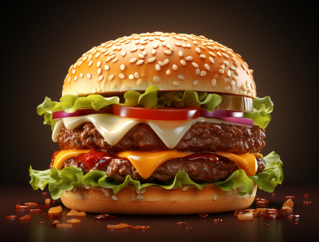 Classic Bagged Lunch – Double Cheeseburger