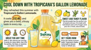 Cool Down with Tropicana’s Gallon Lemonade