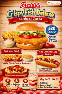 Crispy Fish Deluxe Sandwich Combo