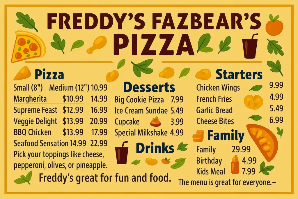 Freddy's Fazbear Pizza picture.