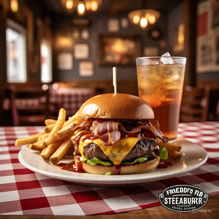 Freddy’s Prime Rib Steakburger Combo