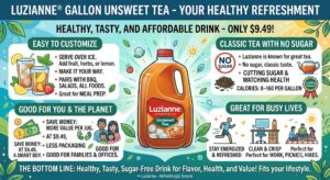 Gallon Unsweet Tea