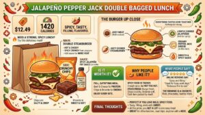 Jalapeño Pepper Jack Double Bagged Lunch