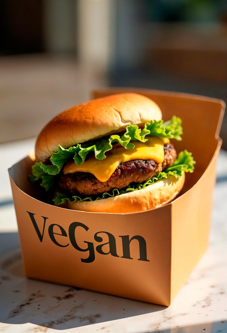 veggie burger bagged lunch