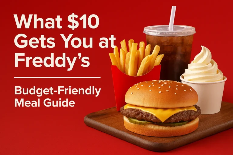 Freddy’s 10$ Meals