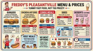 Freddy’s Pleasantville Menu and Prices