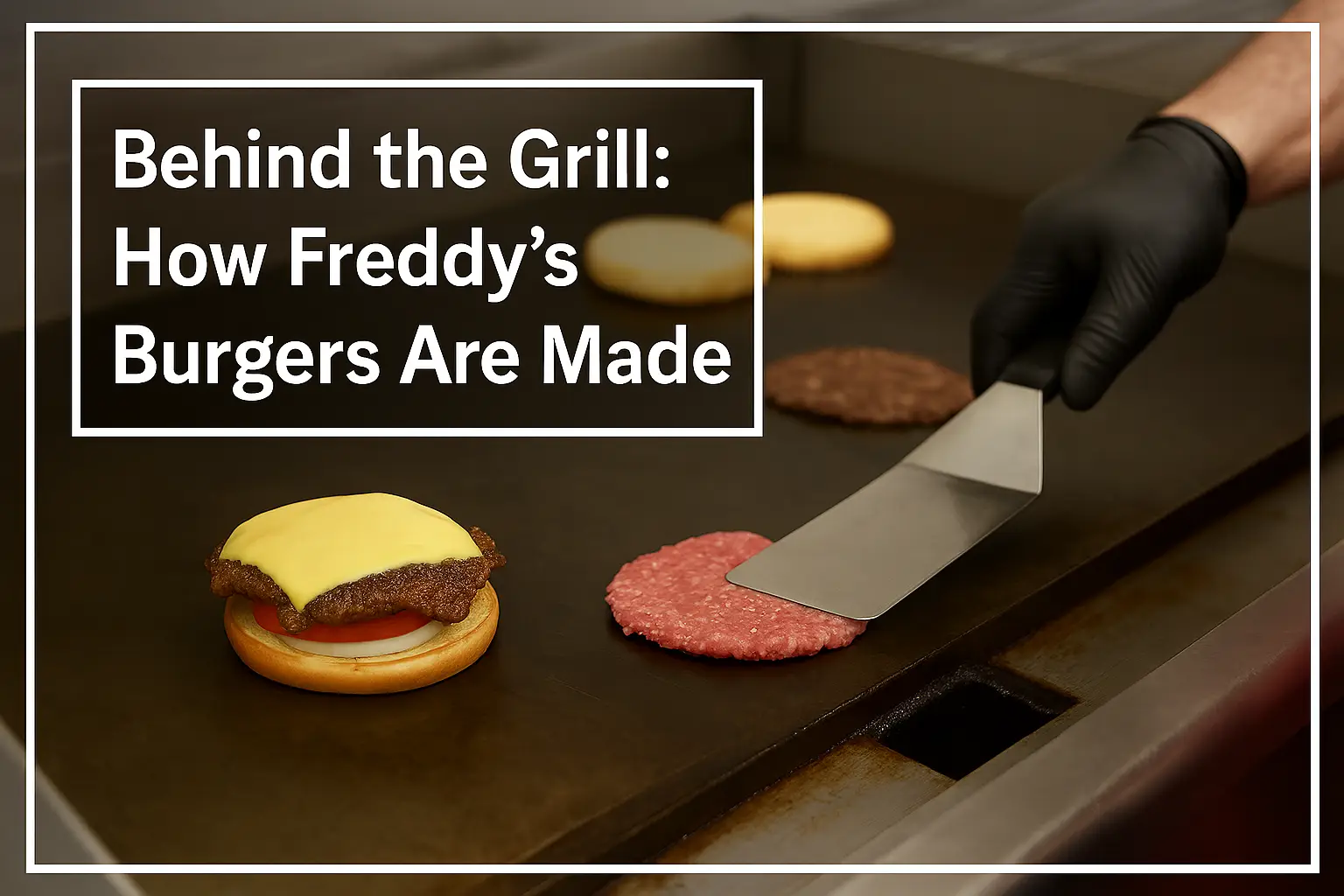 How Freddy's Make Burgers