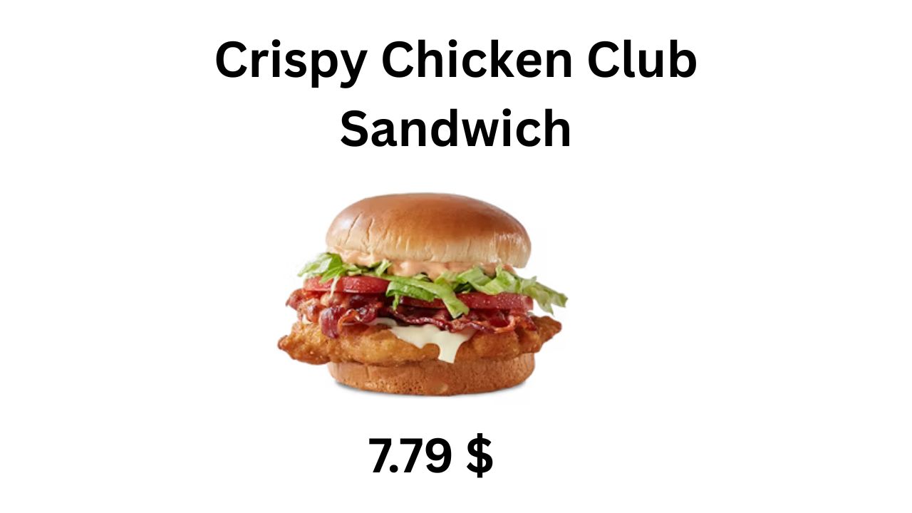 Freddy’s Crispy Chicken Club Sandwich