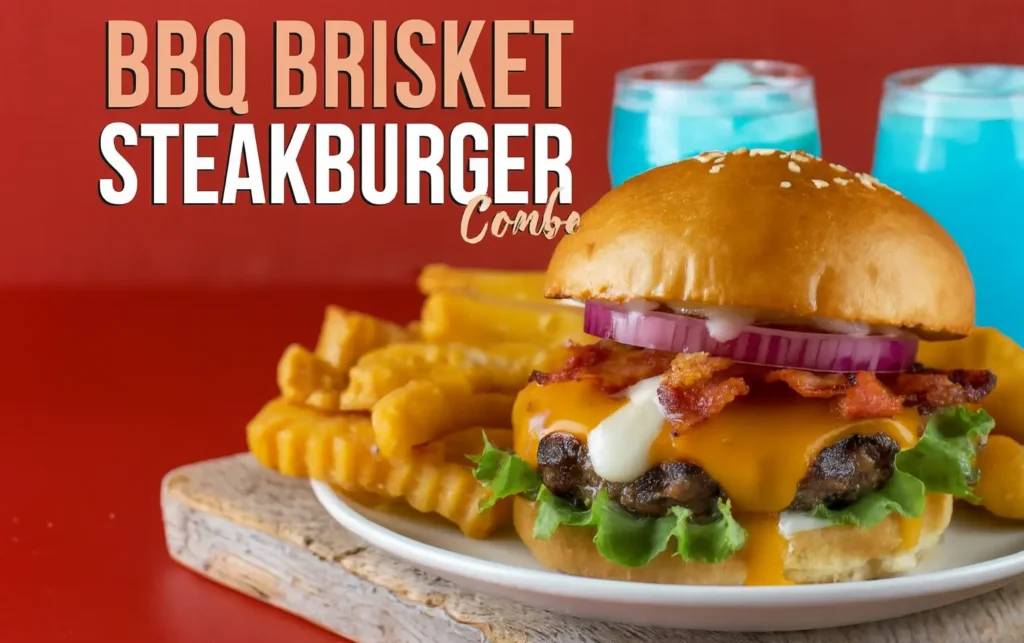 Freddy’s BBQ Brisket Steakburger Combo