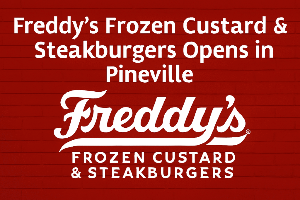 Freddy’s Frozen Custard & Steakburgers Opens New Location in Pineville, Louisiana