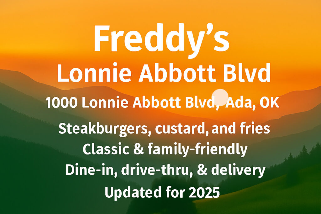 Freddy’s Lonnie Abbott Blvd