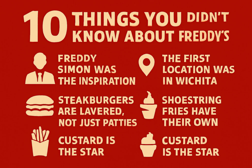 10 Things You Do Not Know About Freddy's Frozen Custard & Steakburger