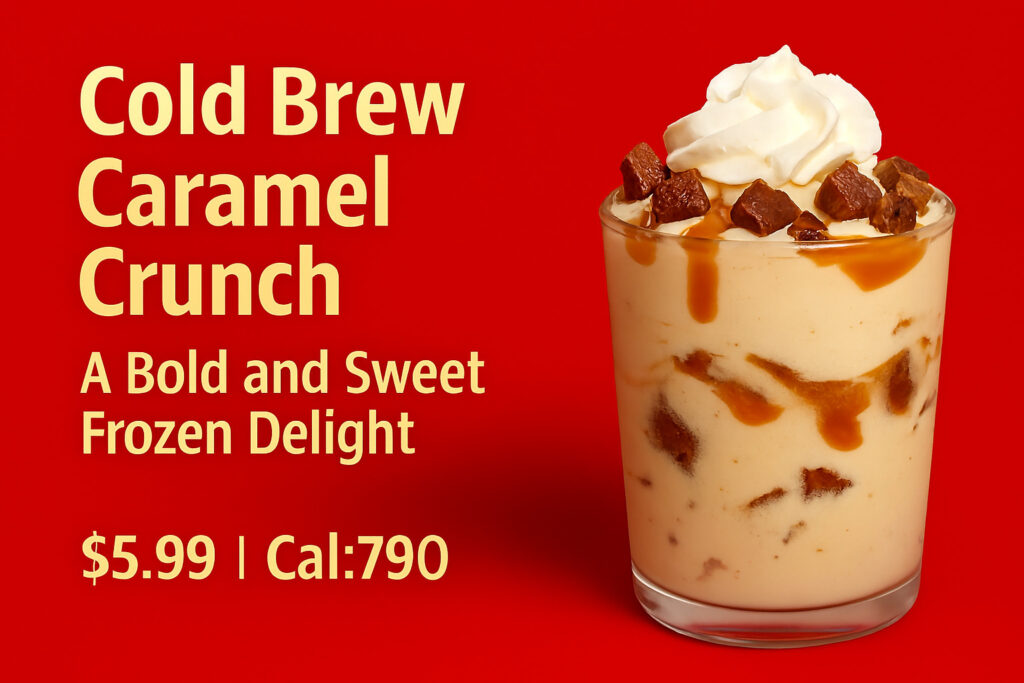Cold Brew Caramel Crunch