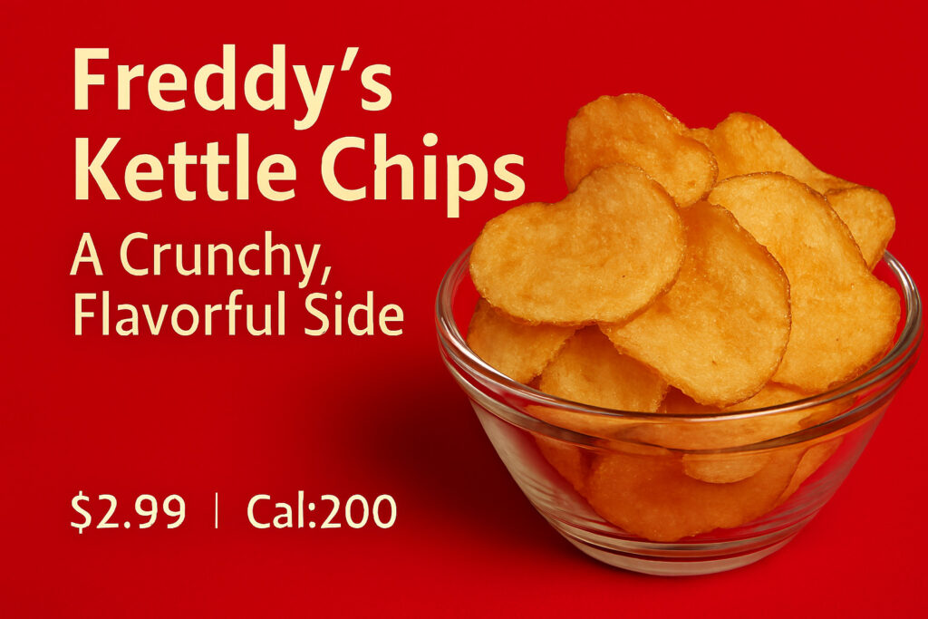 Freddy’s Kettle Chips