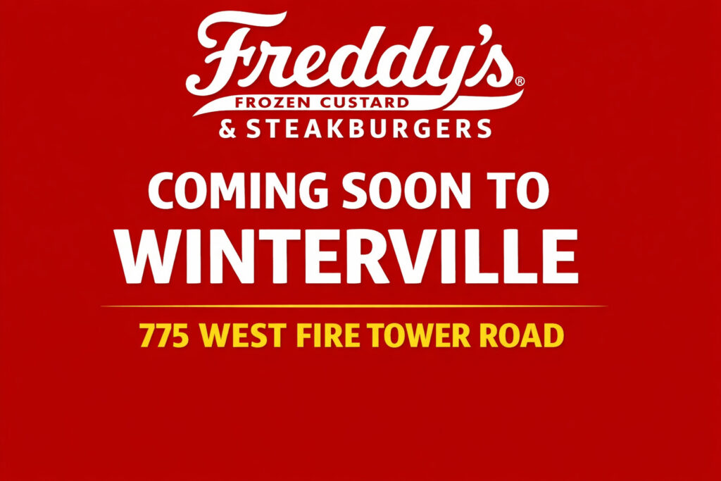 Freddy’s Frozen Custard & Steakburgers Begins Construction on Winterville Location