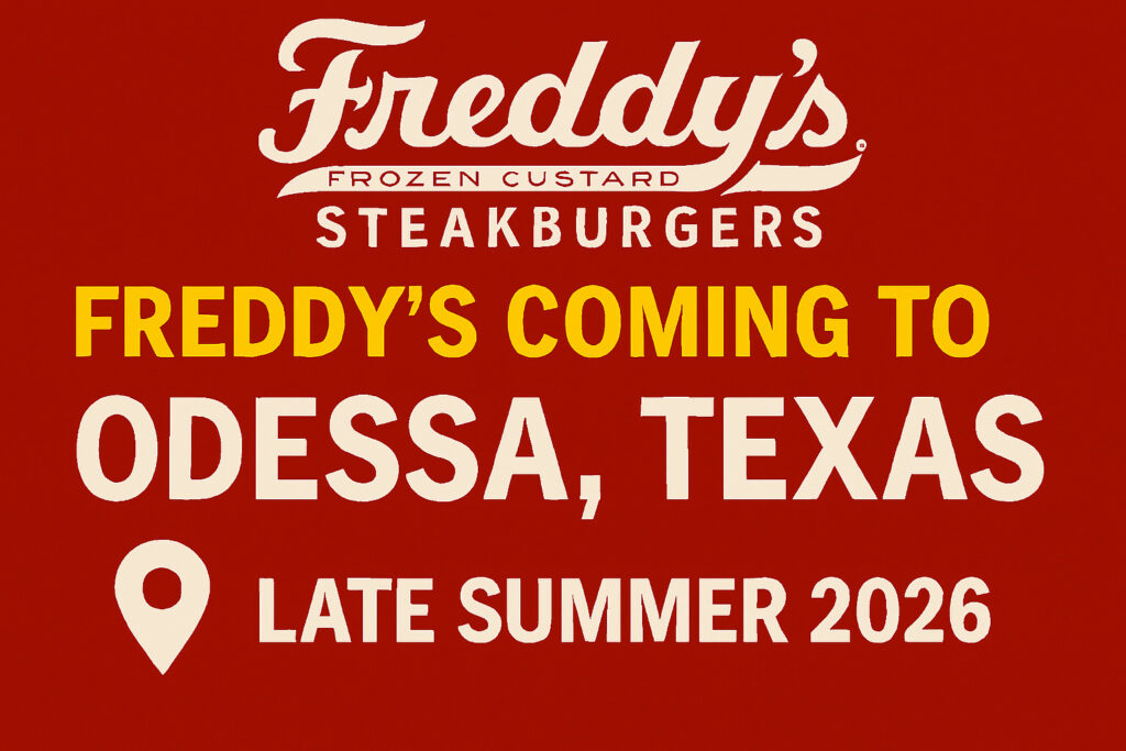 Freddy’s Frozen Custard & Steakburgers Coming to Odessa
