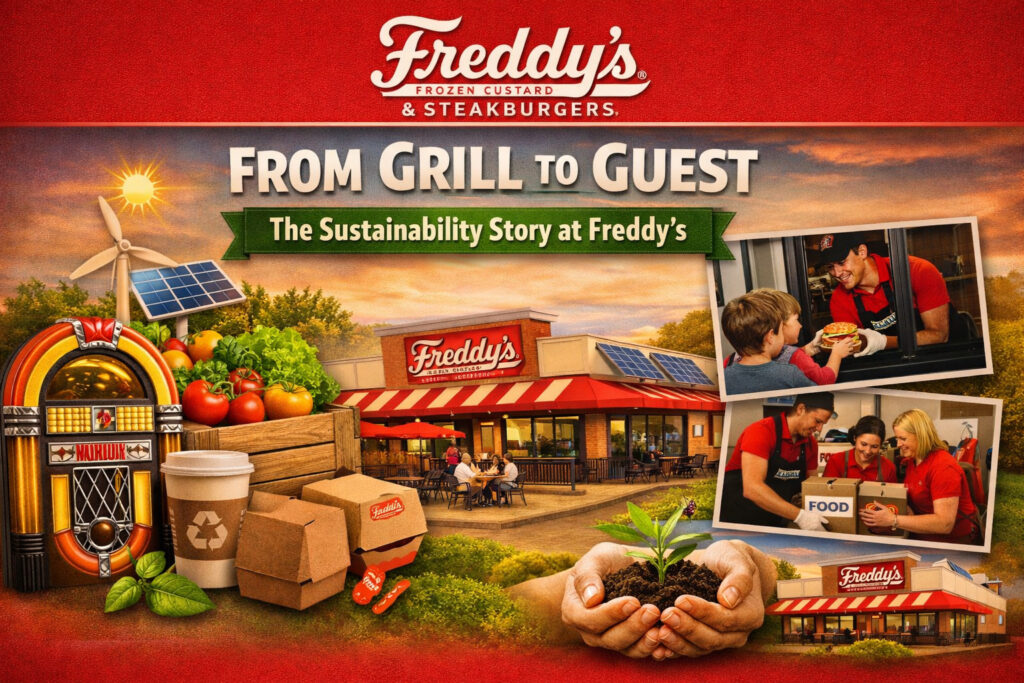 From Grill to Guest: The Sustainability Story at Freddy’s