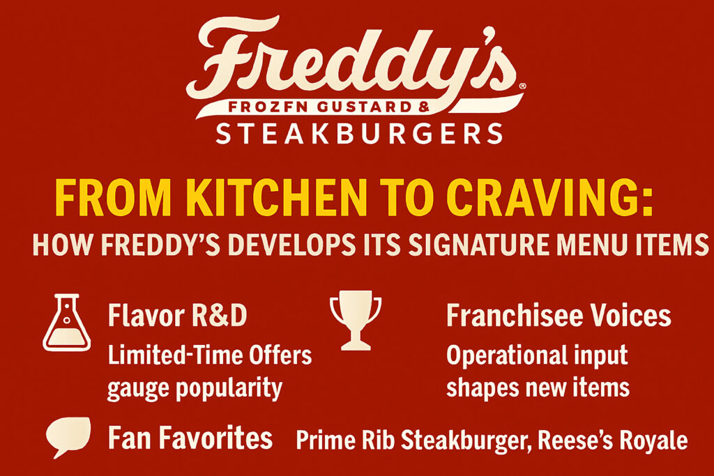 From Kitchen to Craving: How Freddy’s Develops Its Signature Menu Items