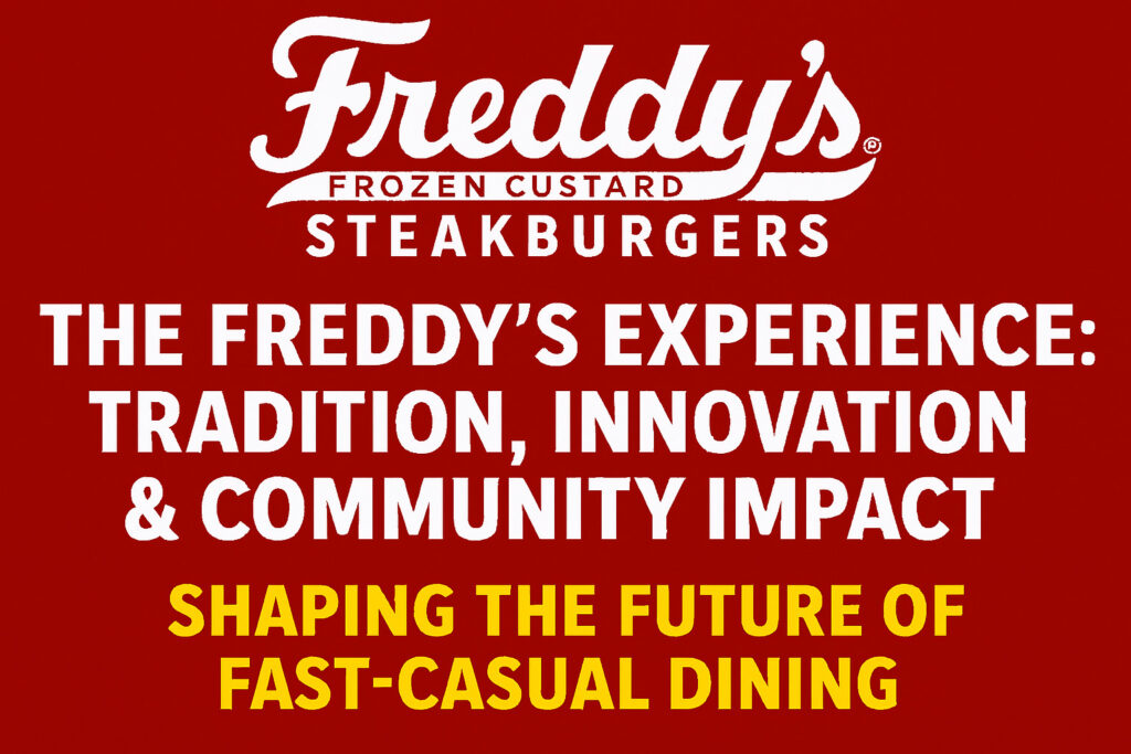 The Freddys Experience Tradition Innovation & Community Impact
