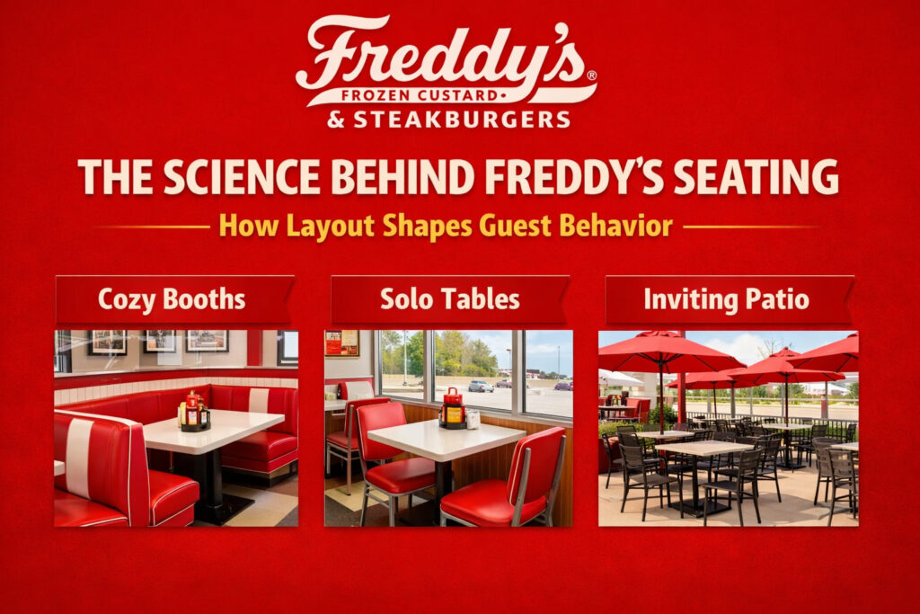 The Science Behind Freddy’s Seating: How Layout Shapes Guest Behavior