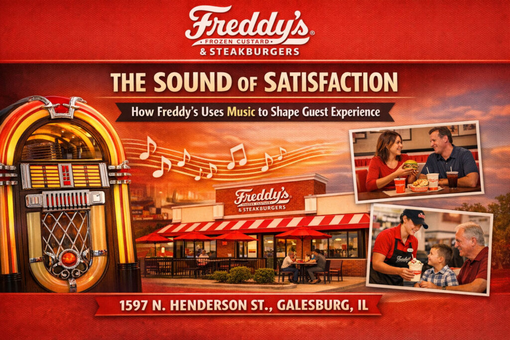 The Sound of Satisfaction: How Freddy’s Uses Music to Shape Guest Experience