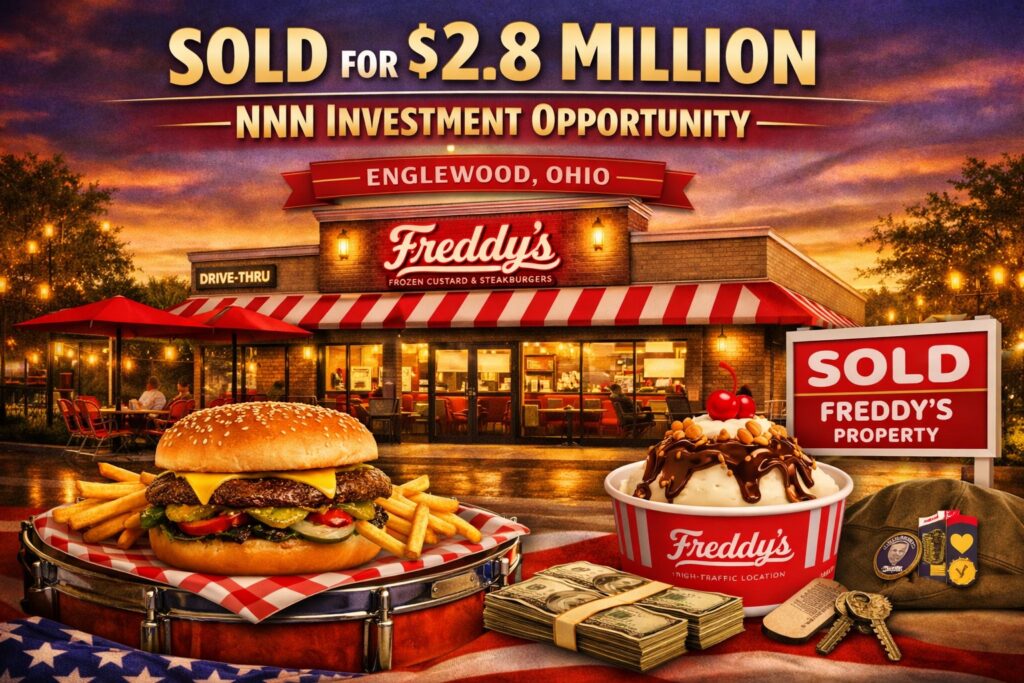 Freddy’s Englewood Location Sells for $2.8 Million – Prime NNN Investment