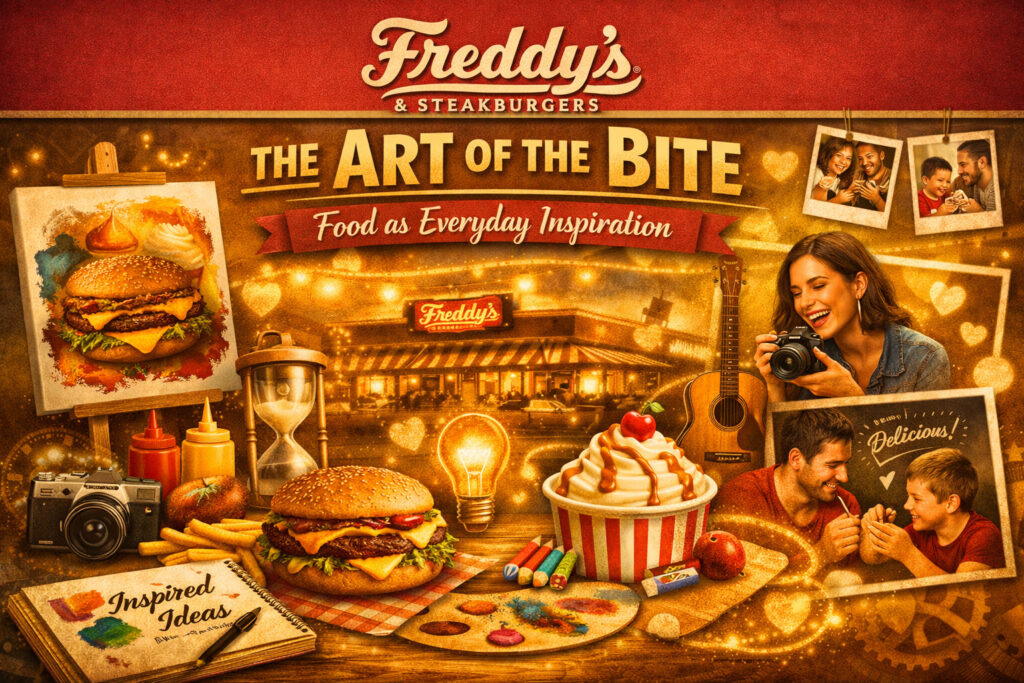 The Art of the Bite: Freddy’s Turns Food into Everyday Inspiration