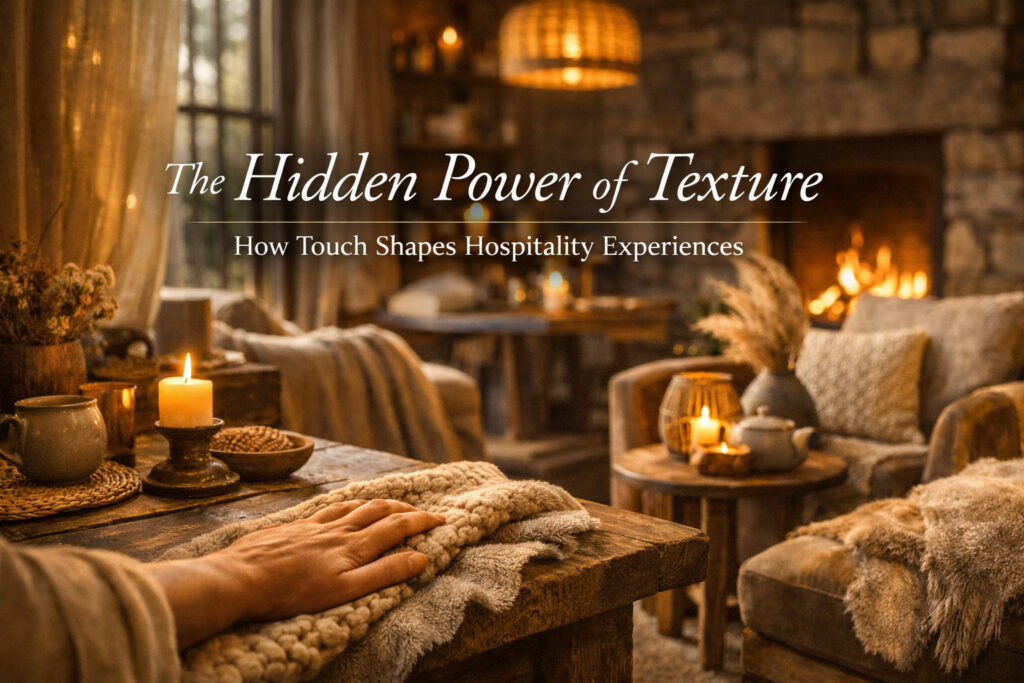 The Hidden Power of Texture – How Touch Shapes Hospitality Experiences