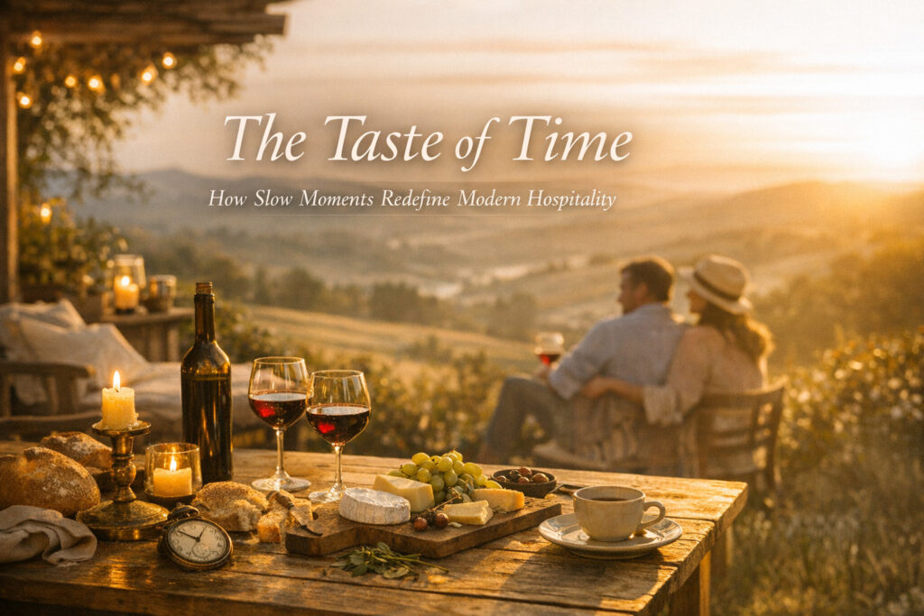 The Taste of Time: How Slow Moments Redefine Modern Hospitality