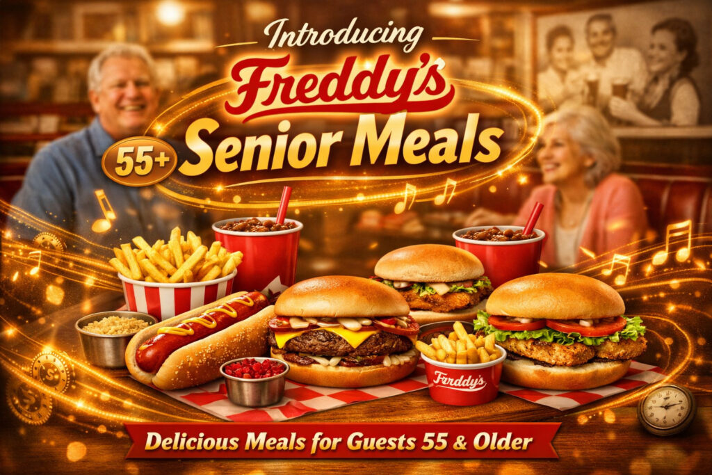Freddy’s Introduces Senior Meals – Comfort Crafted for Every Generation