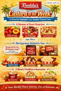Freddy’s Launches Custard of the Week for Summer Custard Tour