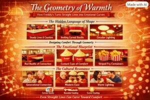 The Geometry of Warmth How Freddy’s Turns Straight Lines into Emotional Curves