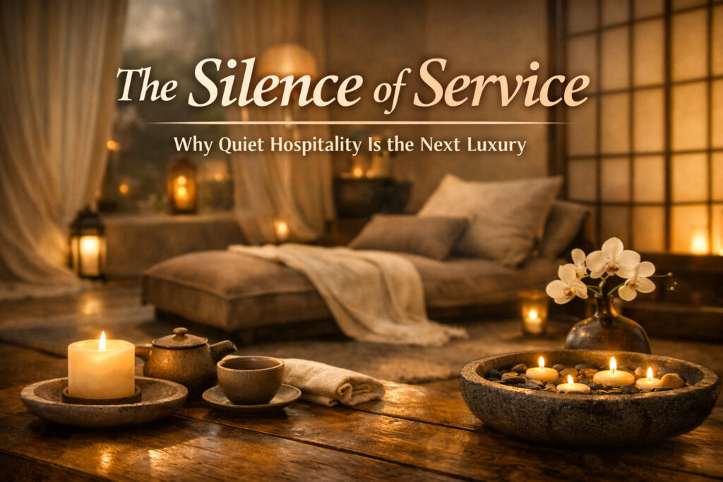 The Silence of Service: Why Quiet Hospitality Is the Next Luxury