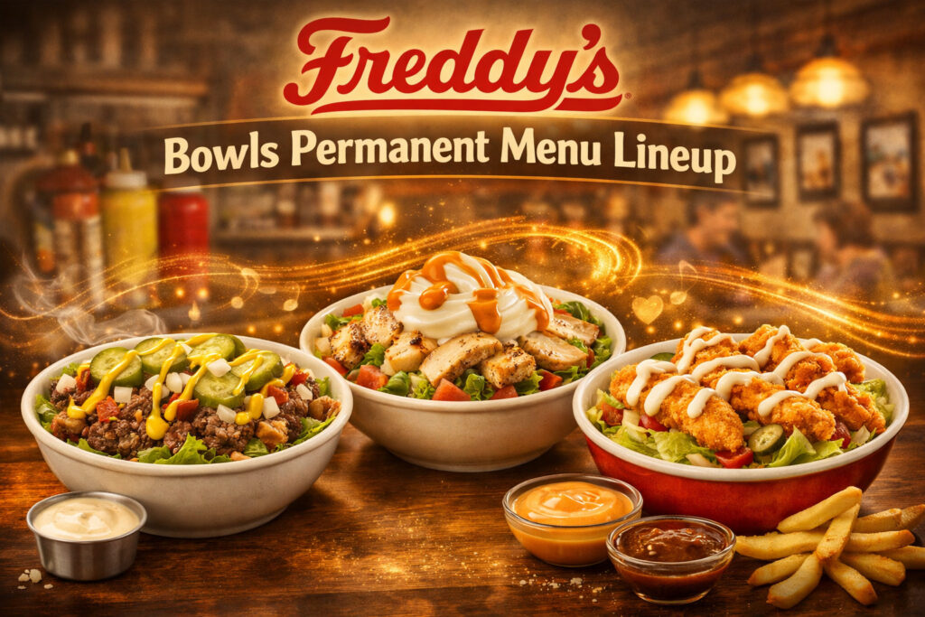 Freddy’s Adds Bowls to Permanent Menu Lineup Comfort Reimagined